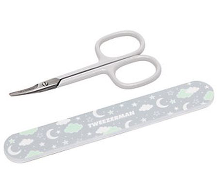 Tweezerman Baby Nail Scissors with Nail File