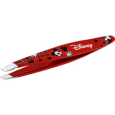 TWEEZERMAN Disney Mickey Mouse and Minnie Mouse We Got Ears Mini Slant Tweezer 