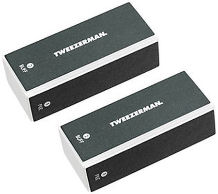 Tweezerman Nail Buffer Blocks Duo