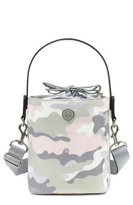 TWELVElittle On the Go Water Resistant Insulated Bottle Bag in Blush Camo