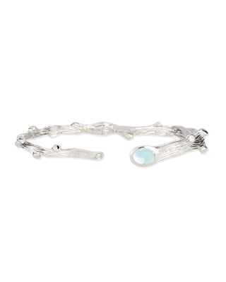 Twig Blue Topaz & Diamond Bracelet