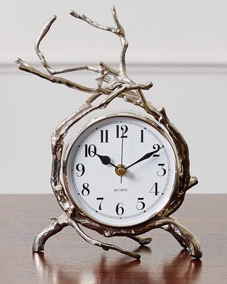 Twig Nickel Clock