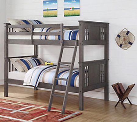 Twin Over Twin Princeton Mission Bunk Bed