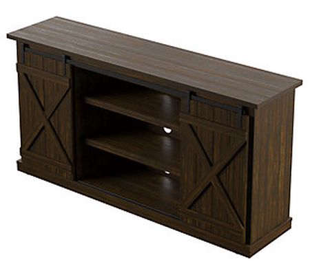 Twin Star Home 64" Barndoor TV Stand for TVs Up to 70"