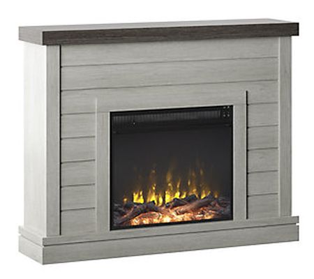 Twin Star Home Shiplap Wall Mantel Electric Fir eplace Heater