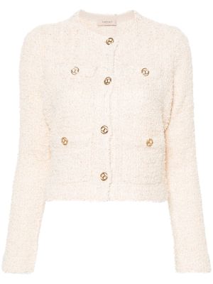 TWINSET bouclé knitted jacket - Neutrals