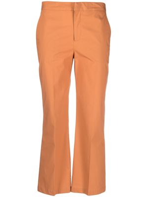 TWINSET cropped tailored trousers - Orange