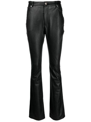 TWINSET high-rise flared trousers - Black