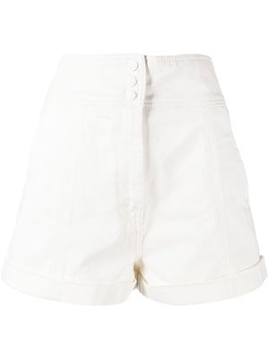 TWINSET high waisted shorts - White