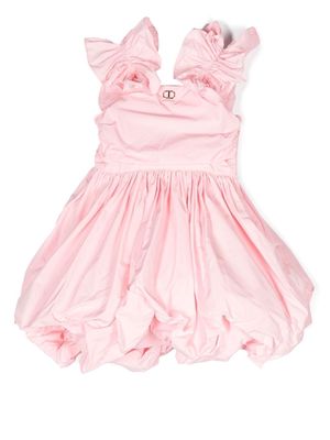 TWINSET Kids puff-skirt sleeveless dress - Pink
