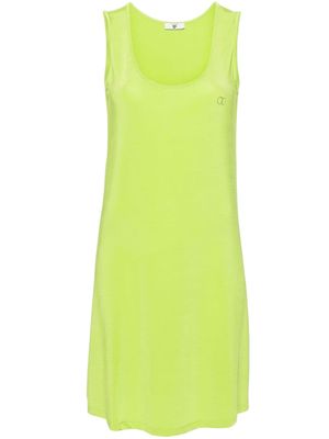 TWINSET logo-embellished sleeveless minidress - Green