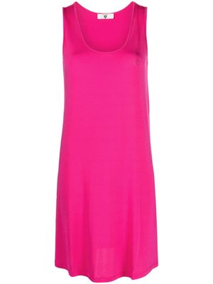 TWINSET logo-embellished sleeveless minidress - Pink