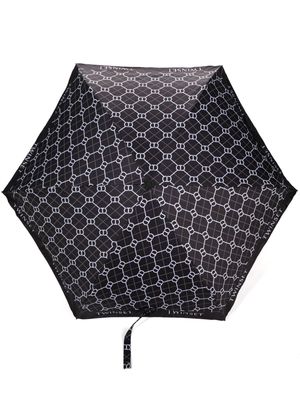 TWINSET logo-print umbrella - Black
