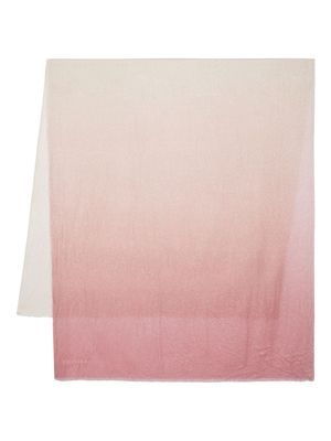 TWINSET ombré-effect scarf - Pink
