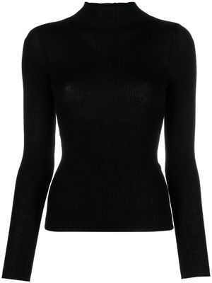 TWINSET ribbed-knit wool jumper - Black