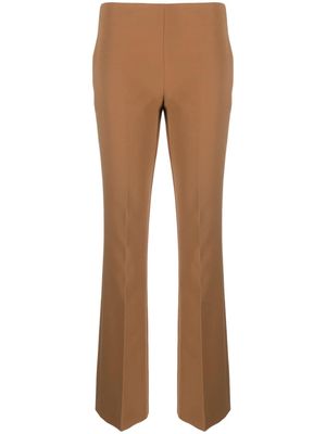 TWINSET tailored flared trousers - Brown