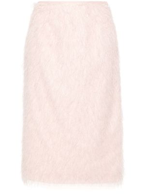 TWINSET thread-detail skirt - Pink