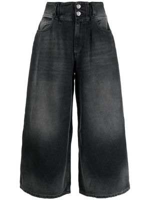 TWINSET wide-leg cropped jeans - Blue