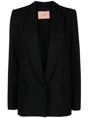 TWINSET wool-blend blazer - Black