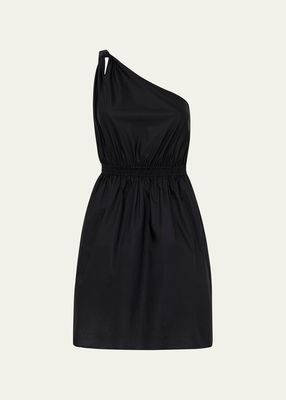Twist Shoulder Mini Dress