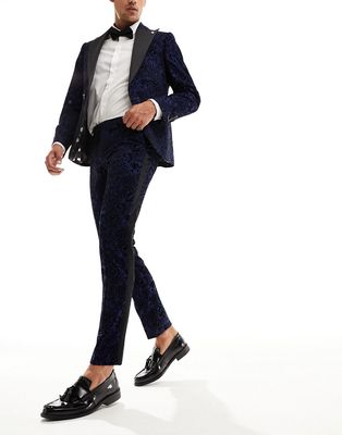 Twisted Tailor arundati suit pants in navy