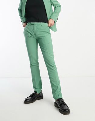 Twisted Tailor buscot suit pants in pistachio green