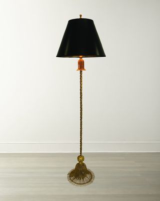 Twisted Tassel Floor Lamp