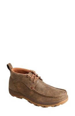 Twisted X Driving Moc CellStretch® Chukka Boot in Bomber