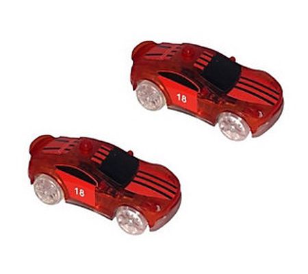 Twister Tracks Set of Two Micro Series Add-on L ED Cars