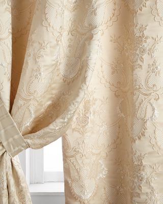 Two 52"W x 108"L Charlotte Curtains