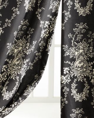 Two "French Toile" Curtains