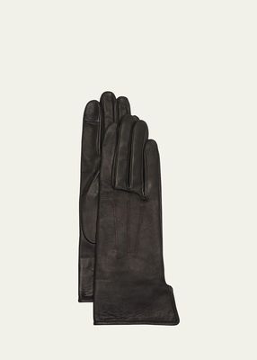 Two-Tone Classic Leather Gloves