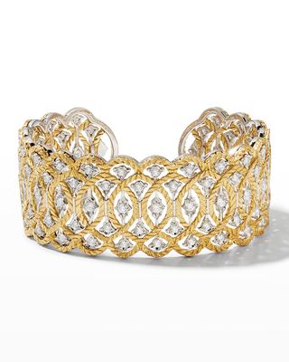 Two-Tone Gold Diamond "Etoilee" Bracelet