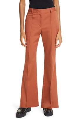 TWP Friday Night Stretch Cotton Pants in Terracotta