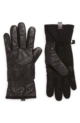 U R All Weather Puffer Gloves in Black