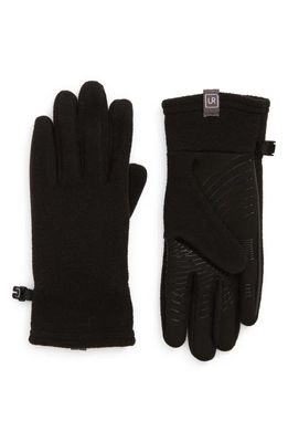 U R Fleece Gloves in Black