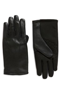 U|R Points Leather Glove in Black