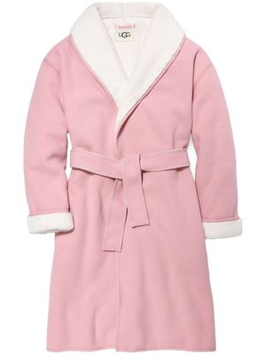 UGG Anabella reversible cotton robe - Pink
