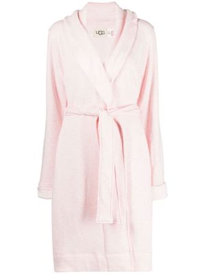 UGG belted fleece robe - Pink