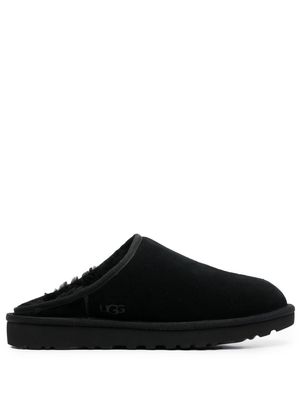UGG chunky round-toe slippers - Black