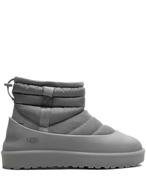 UGG Classic Mini "Metal Grey" pull-on weather boots