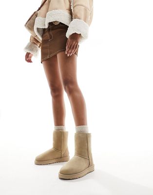 UGG Classic short II boots in stone-Neutral