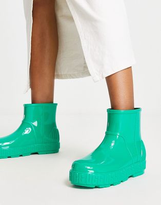 UGG Drizlita rain boots with shearling insole in green