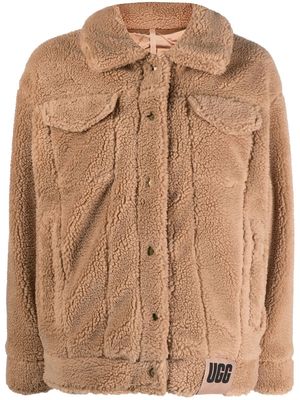 UGG faux-shearling jacket - Neutrals