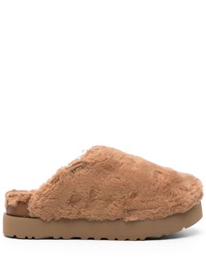UGG Fuzz Sugar faux-fur slippers - Brown