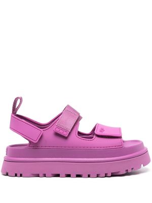 UGG Golden Glow touch-strap sandals - Purple