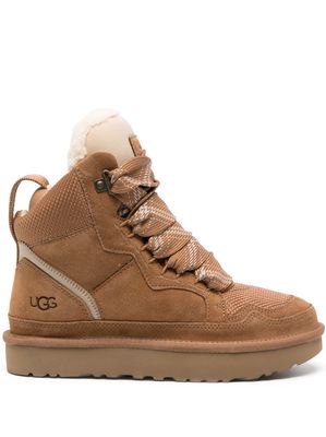 UGG Highmel lace-up suede sneakers - Brown