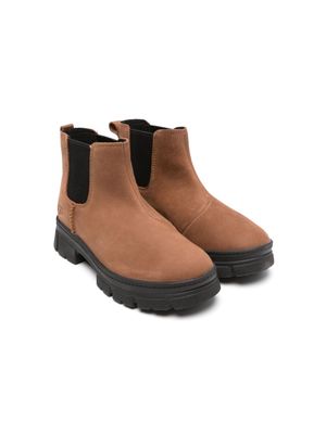 UGG Kids Ashton leather Chelsea boots - Brown