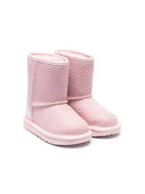 UGG Kids Classic II Gel Hearts boots - Pink