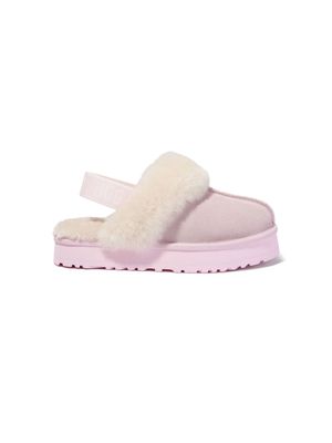 UGG Kids Funkette suede slippers - Pink